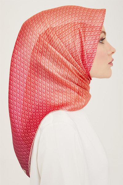 Armine Twill Silk Scarf 24Ya9104 52 52