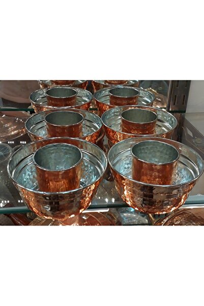 Bakır Center Bakır Ehlikeyf Bakır Ehli keyf Bakır Bardak Rakı Bardağı 6lı Bardak Çekiç Dövme Bardaklık