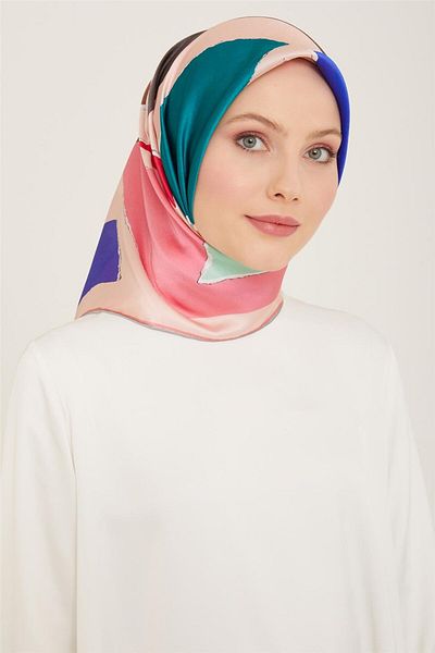 Armine Twill Silk Scarf 24Ya9125 83 84