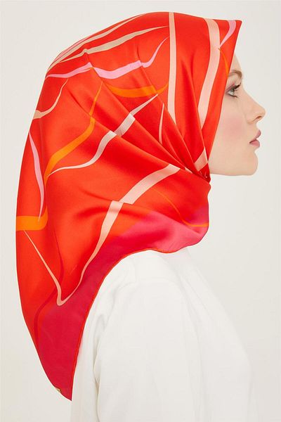 Armine Sura Silk Scarf 24Ya9115 36 50