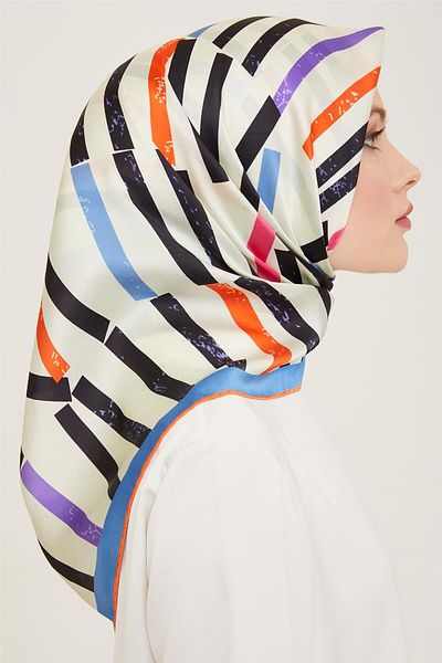 Armine Silk Twill Scarf 24Ya9101 - 2 32