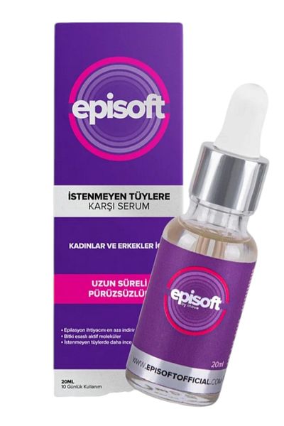 episoft 2024 Hair Removal Serum Against Unwanted Hair for Women and Men