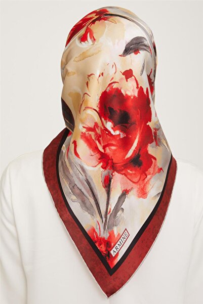 Armine Sura Silk Scarf 23Ka9018 51 51