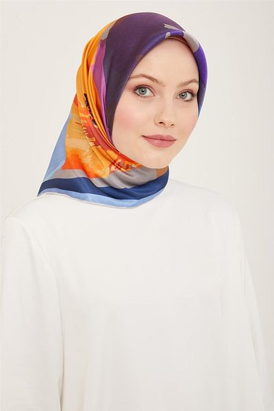 Armine Μεταξωτό κασκόλ Sura 24ya9145 34 35