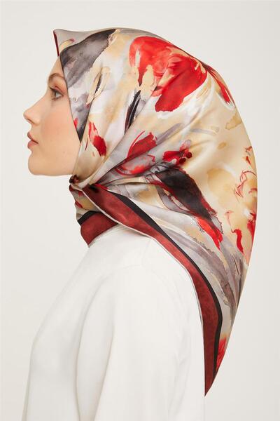 Armine Sura Silk Scarf 23Ka9018 51 51