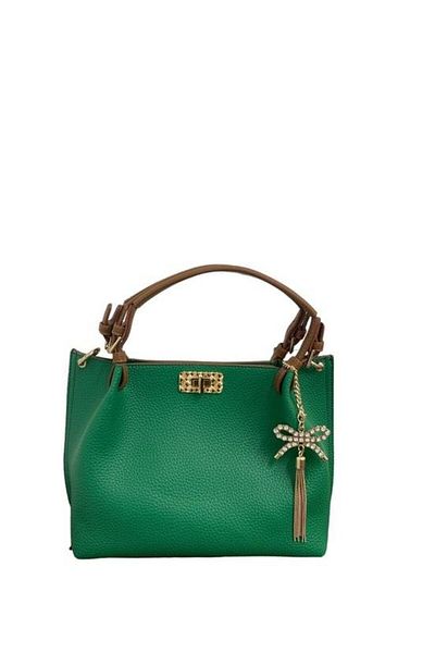 Matthew Cox Green Camel T768 Women's Handbag