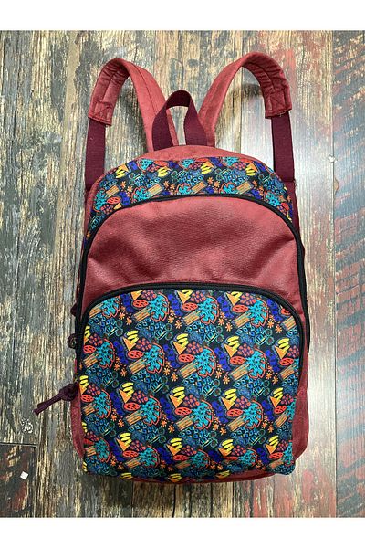 Street Bag Ethnic Authentic Bohemian Αδιάβροχο Φαρδύ Ορθοπεδικό Σακίδιο πλάτης 3 θέσεων