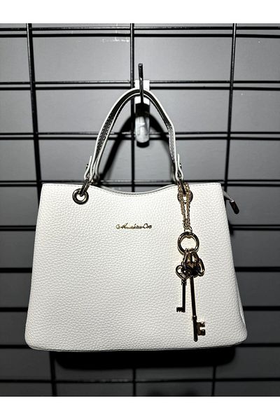 Matthew Cox T769 White A.Gray Women's Handbag