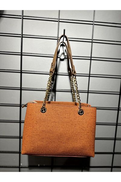 Matthew Cox T772 Orange Camel Women's Handbag
