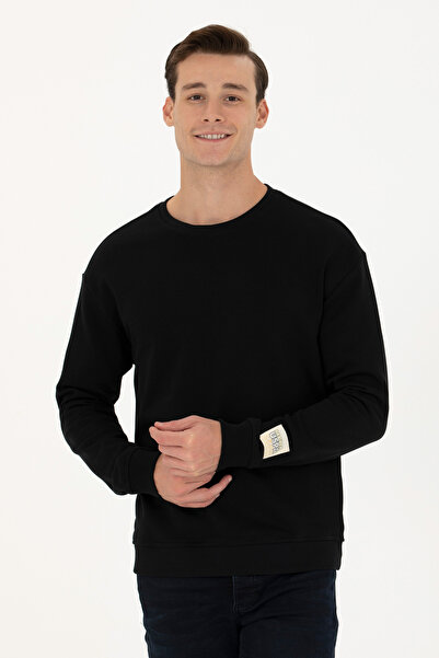 U.S. Polo Assn. Men's Black Sweatshirt 50273989 -Vr046