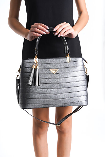 Moda Lime Geanta de dama Geanta din piele artificiala Geanta de dama cu accesorii Geanta tesuta Geanta eleganta potrivita pentru utilizare zilnica