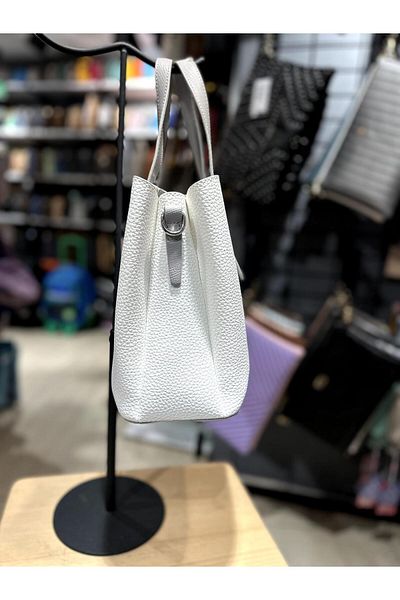 Matthew Cox T770 White A.Gray Women's Handbag