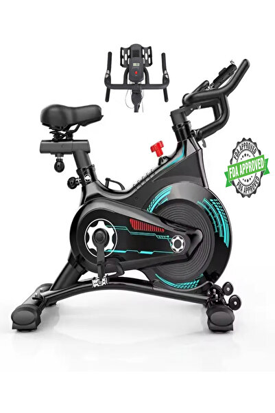 Havana PB-04 Manyetik Spin Bike Dikey Kondisyon Bisikleti Ev Koşu bisikleti E...