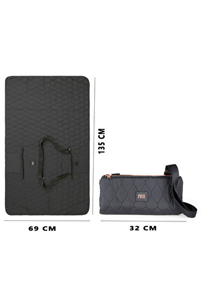 PRAY Prayer Bag Çantaya Dönüşebilen Katlanır Taşınabilir Seccade