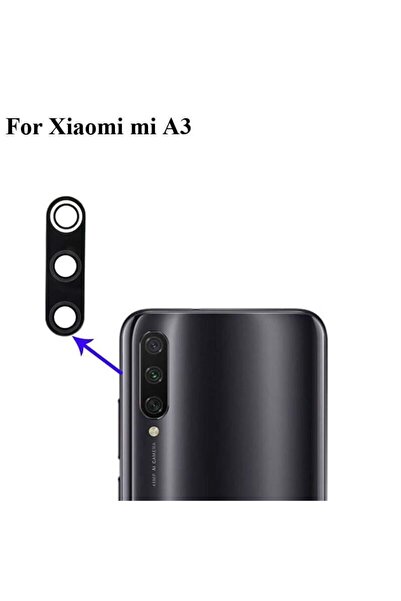 EYKA ELEKTRONİK عدسة كاميرا Xiaomi Mi A3 المتوافقة مع عدسة كاميرا Xiaomi Mi A3