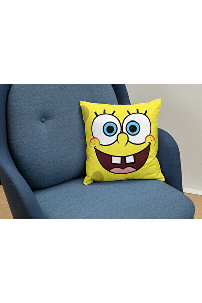 owl bag غطاء وسادة مربع بنمط الإسفنج بوب