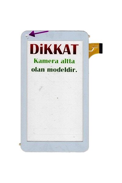 EYKA ELEKTRONİK Premium Tab 7 W7009 متوافق مع اللمس باللون الأبيض