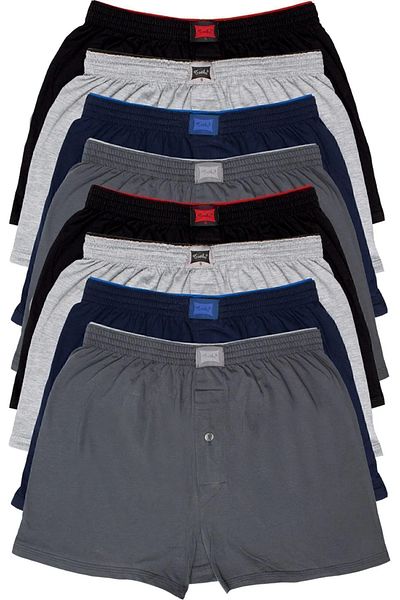 CUBBUX Ttku 8-pack Προϊόν ευκαιρίας! Ανδρικό χτενισμένο βαμβακερό πετσέτα μέσης μπόξερ