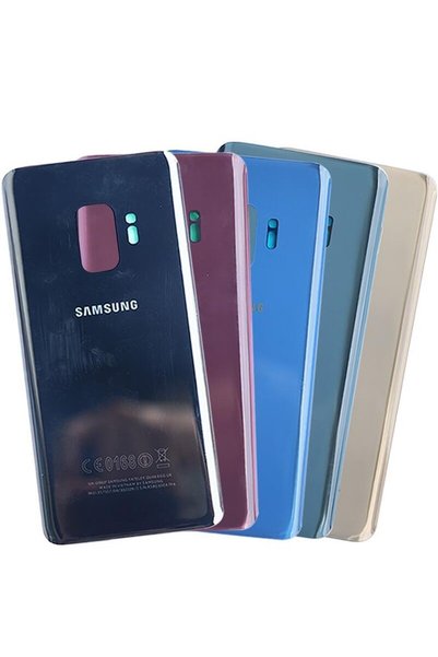 EYKA ELEKTRONİK غطاء خلفي متوافق مع هاتف سامسونج جالاكسي S9 بلس G965 ذهبي