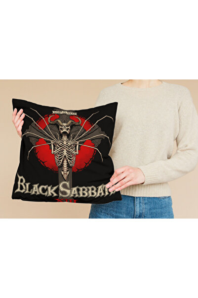 owl bag Metal muzički bend Black Sabbath Bog je mrtav Sa deznom kvadrat Jastu...