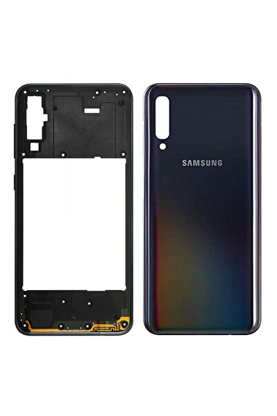 EYKA ELEKTRONİK Samsung Galaxy A50 A505 Uyumlu Kasa Kapak Siyah Çıtasız