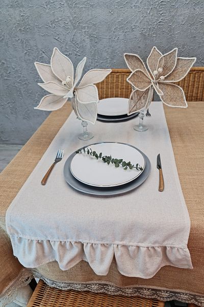 cotton maison Δρομέας Frilly Retro 40x110 εκ