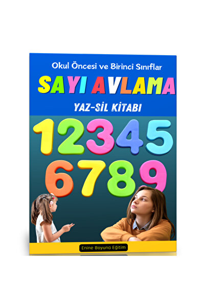 Enine Boyuna Eğitim كتاب تعلم الأرقام لمرحلة ما قبل المدرسة والصف الأول