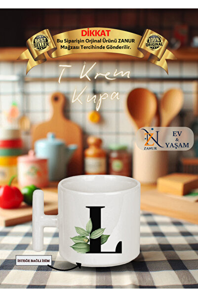 zanur L -Letter Mug with 11 Different Mug Options Other Letters and Various M...
