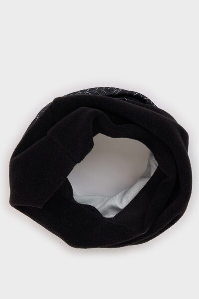 DeFacto Men's Patterned Fleece Inside Scarf A9761Ax24Wn