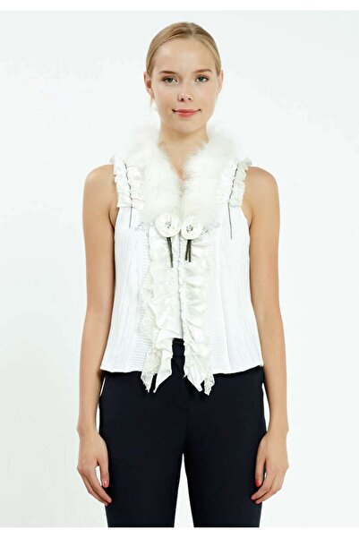 istanmall Однотонний жилет без рукавів - Regular Fit SER16555EKR