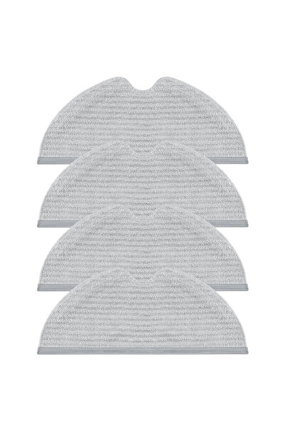 Roborge Dreame D9 Pro Robot Vacuum Cleaner متوافق مع 4 قطع قماش ممسحة - مجموعة قطع غيار