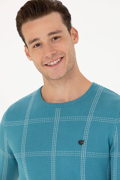 U.S. Polo Assn. Pulover Petrol pentru bărbați 50272088 -VR102