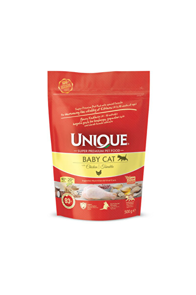 Unique Bebek Yavru Kedi (BabyCat) Maması Tavuklu 500 gr