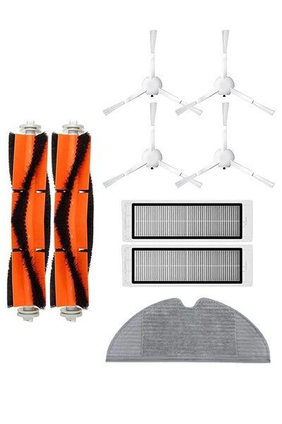 Roborge مجموعة قطع غيار متوافقة مع مكنسة كهربائية روبوتية Xiaomi Vacuum Mop 2...