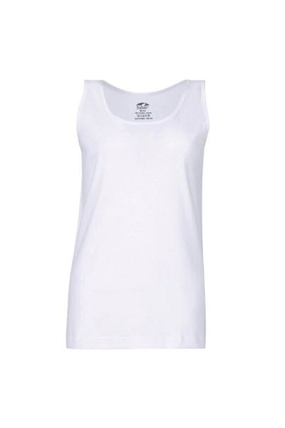 Şahin 6 Pieces Women's 100% Cotton (Ribana) Wide Strap Undershirt