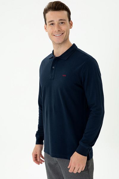 U.S. Polo Assn. Men's Navy Blue Basic Sweatshirt 50276314 -Vr033