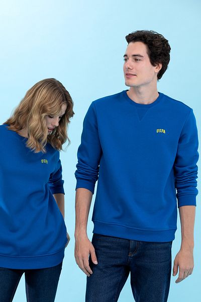U.S. Polo Assn. Saks Crew Neck Basic φούτερ 50276089-VR045