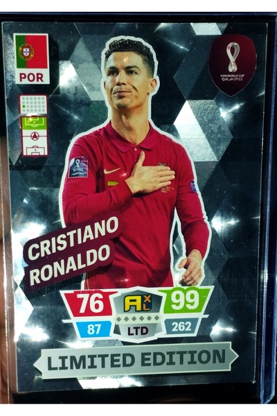 Panini Cristiano Ronaldo Limited Edition Qatar