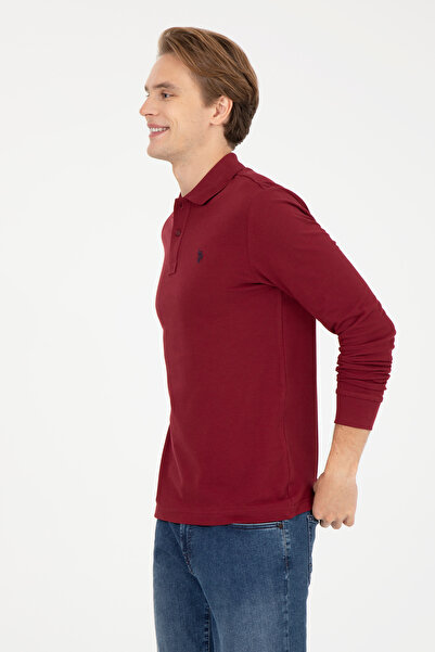 U.S. Polo Assn. Ανδρικό φούτερ Cherry Basic 50253121-VR223