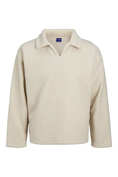 Jack & Jones Fleece Sweatshirt Einfarbig Fleece Sweatshirt