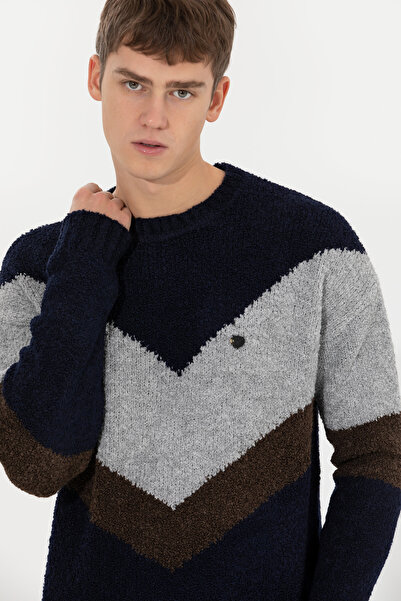 U.S. Polo Assn. Erkek Lacivert Kazak 50256681-VR033