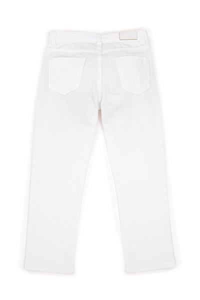 U.S. Polo Assn. Boy's White Canvas Pants 50249294 -Vr013