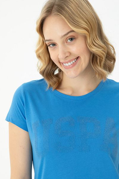 U.S. Polo Assn. Γυναικείο μπλουζάκι Saks Basic Crew Neck 50262670-VR045
