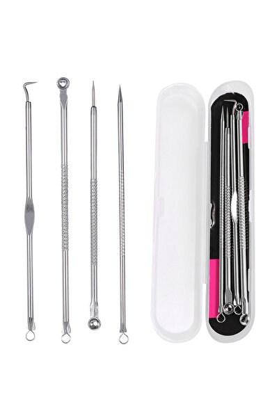 Nanopro Siyah Nokta Temizleyici Akne Temizleyici Sivilce Iğnesi 4 Adet