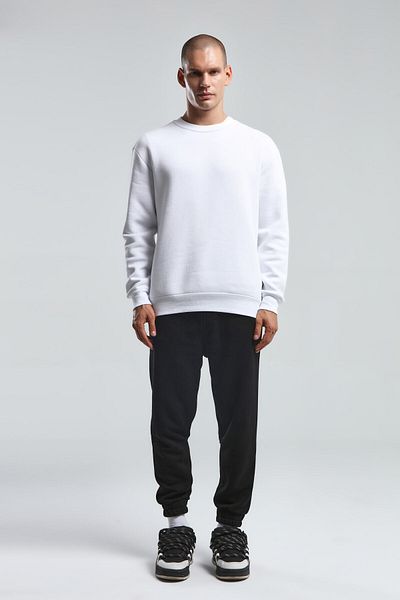 BENMANAJ Men's White Sweatshirt