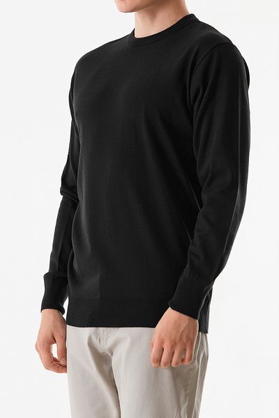 Fulla Moda Πουλόβερ Basic Crew Neck