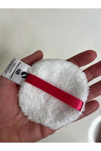 SB SizinBazar 5Pcs 100% Cotton Washable Facial Cleansing Cotton Pad