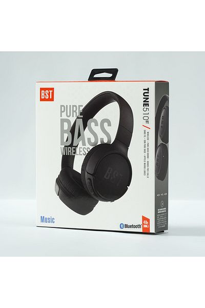 JBL JBLBST Tune 510BT: Wireless On-Ear Headphones with Purebass Sound - High quality audio