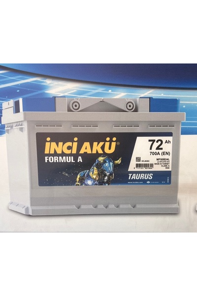 İnci İnci 72 Ah Akü Formul A Taurus 700 A (EN)
