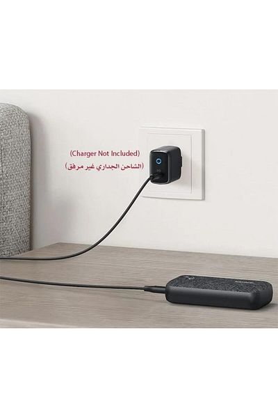 Anker PowerCore 10K mAh Power Bank, 18W, Black